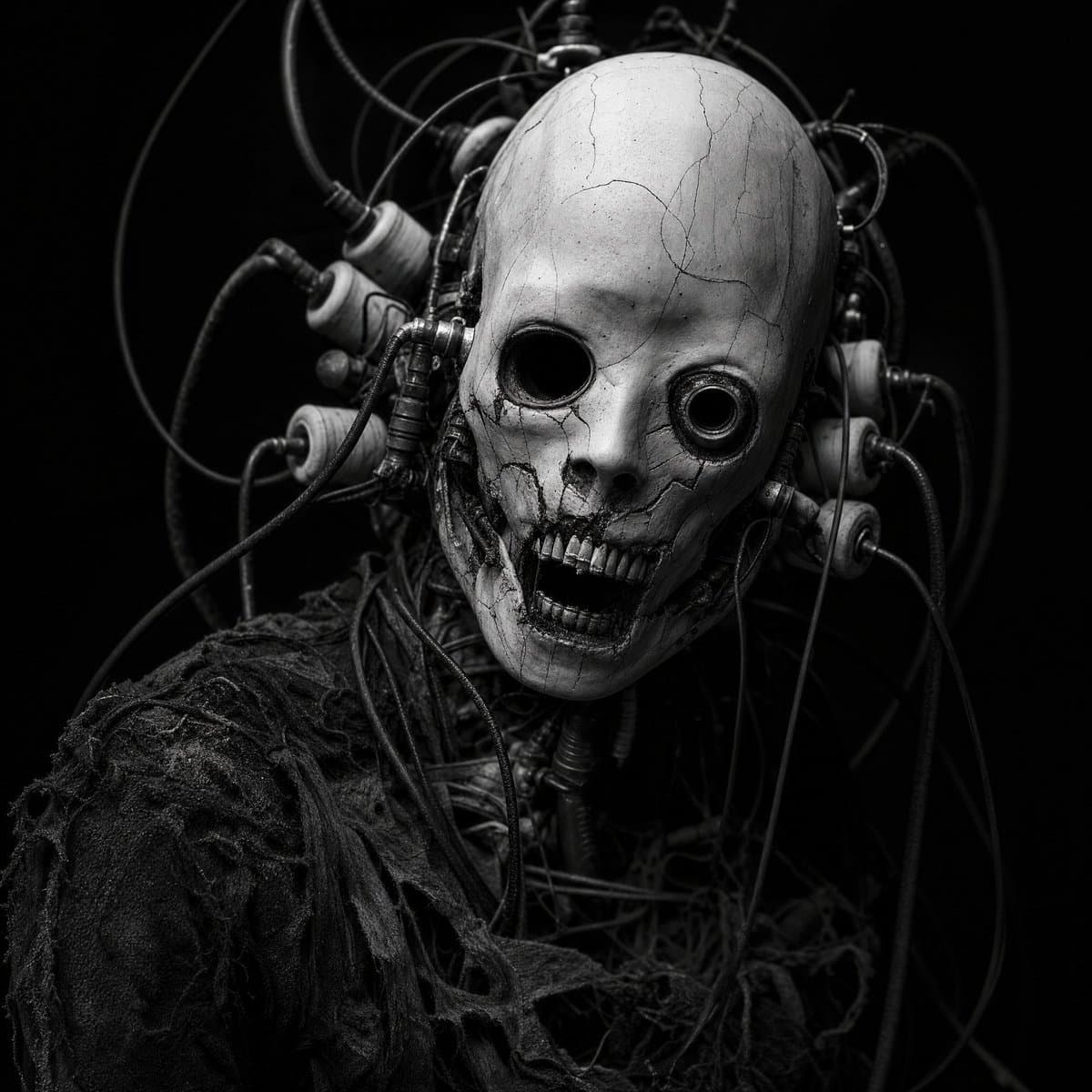 Cybernetic Horror Portrait