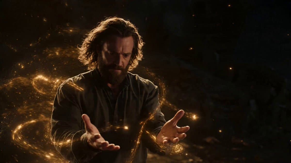 Two-Scene Narrative of Elemental Magic and Fire Dance