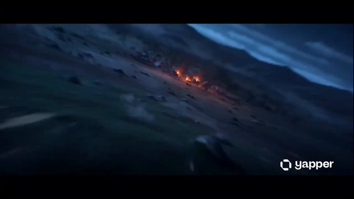 2D Anime Action Sequence: Wind Knight vs Shadow Beast