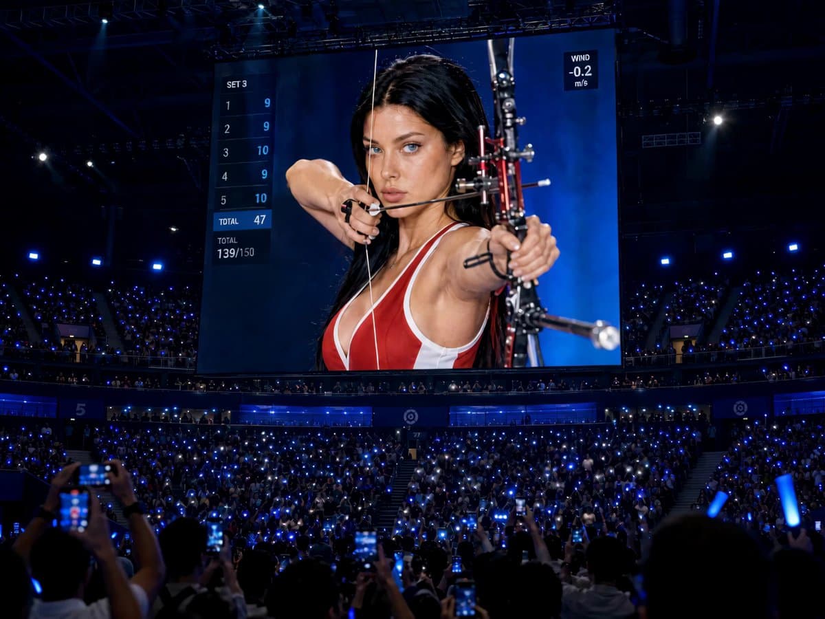 Olympic Archery Cinematic Broadcast