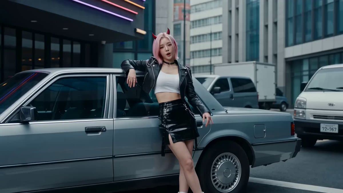 Cinematic K-pop Music Video with Lip Sync