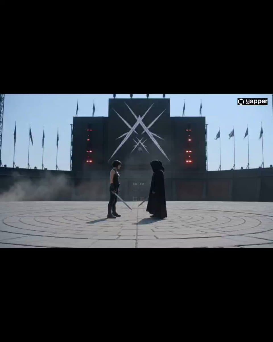 Cinematic Arena Duel Showdown