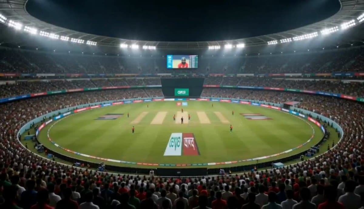 Cricket Stadium Fan Broadcast