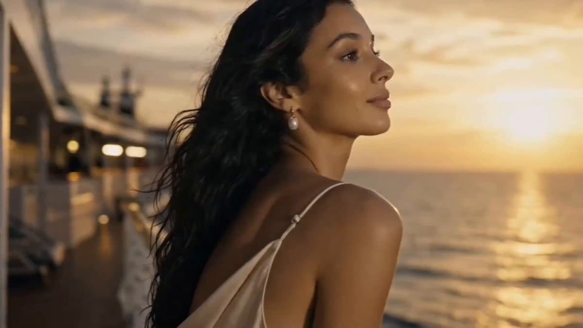 Luxury Cruise Sunset Journey
