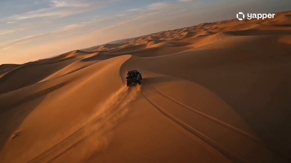 Golden Hour Desert Adventure