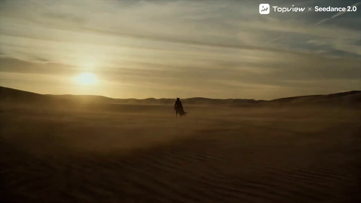 Desert Martial Arts Cat Short Film