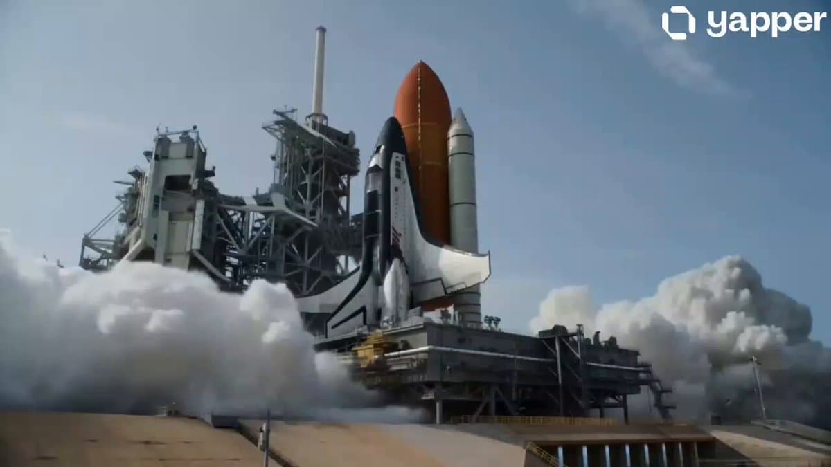 Spaceship Moon Mission Sequence