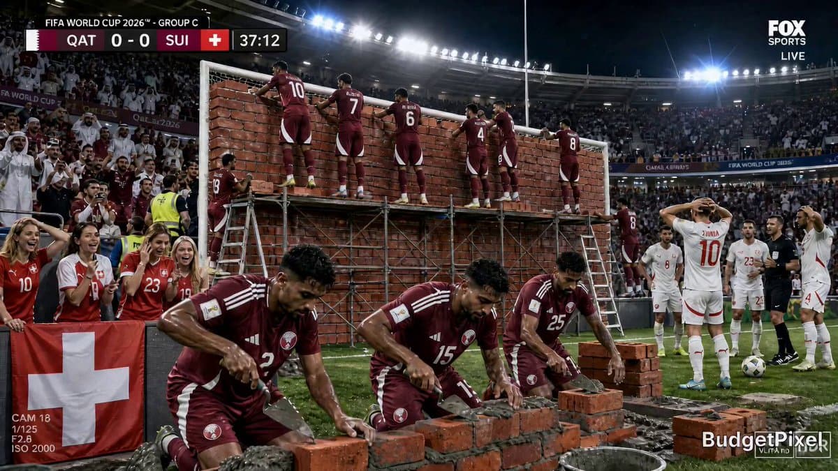 Satirical World Cup Construction Prompt