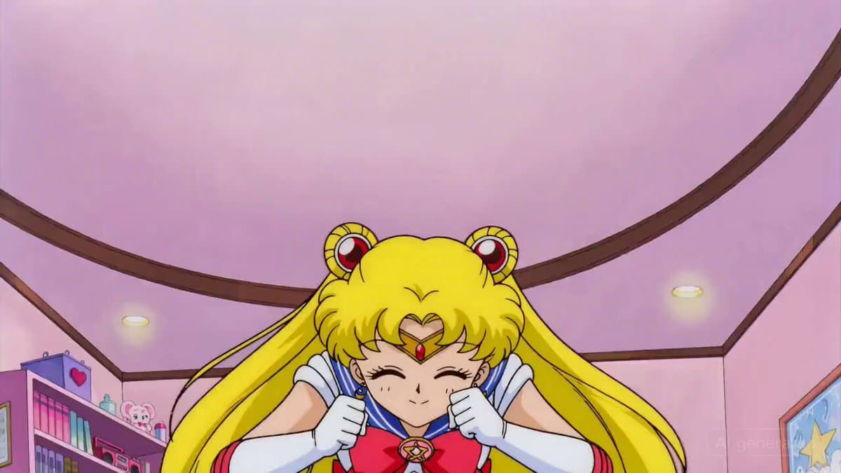 Sailor Moon Dialogue Scene