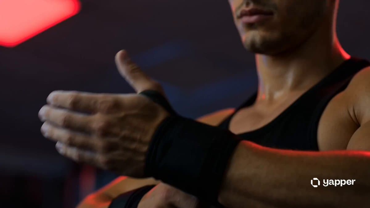 Cinematic Gym Training Intensity