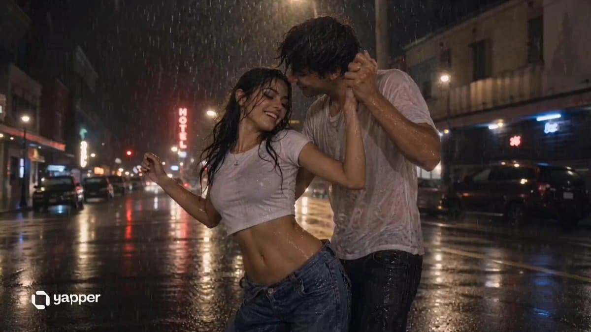 Romantic Rain Dance Sequence