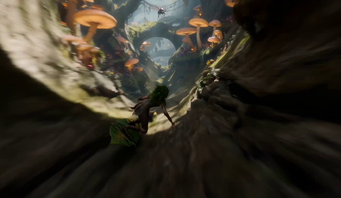Fae-Ranger World Tree Video Prompt