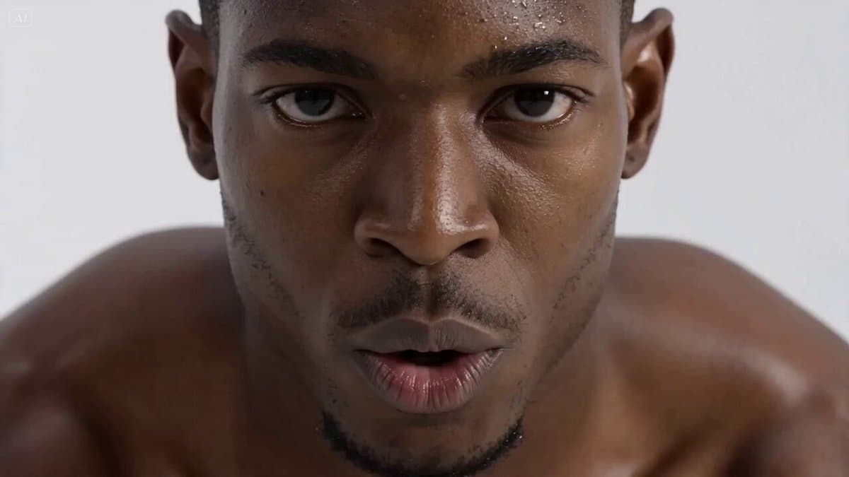 Hyperrealistic Fitness Athlete Cinematic