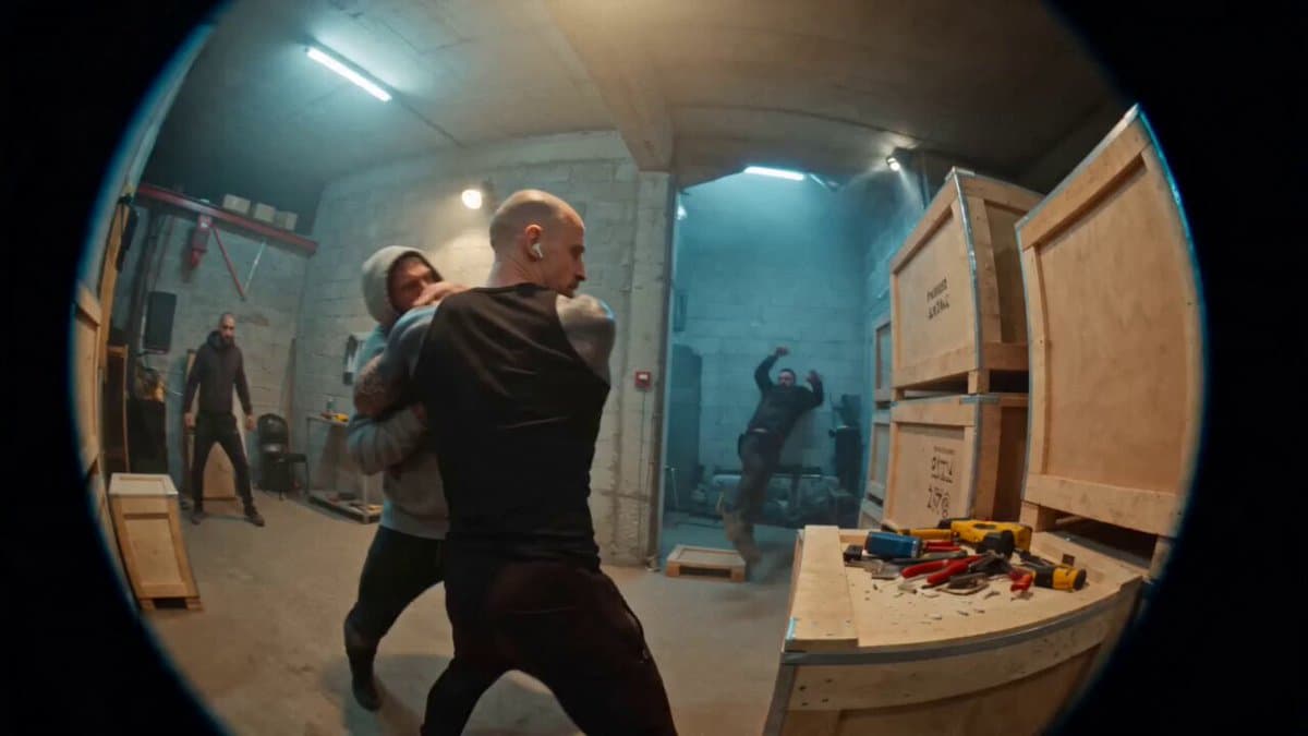 Urban Warehouse Street Fight Sequence