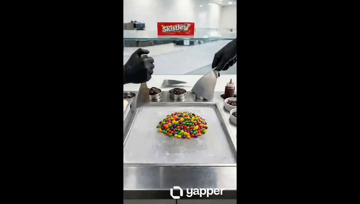 Ice Cream Preparation Commercial