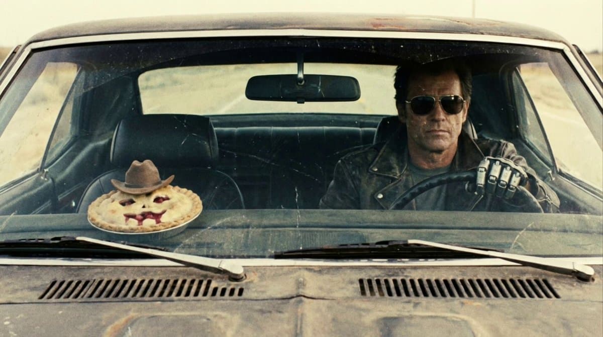 Killer Robot Driving Instructor Scene
