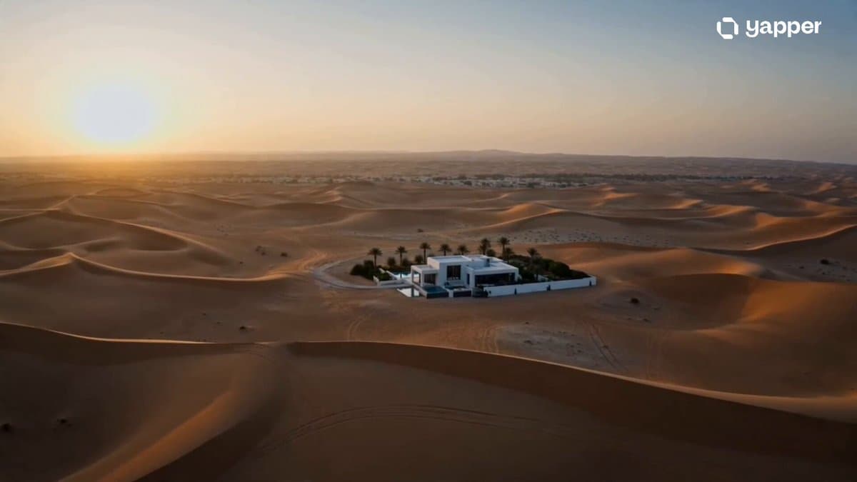 Luxury Desert Villa Sunrise Vlog