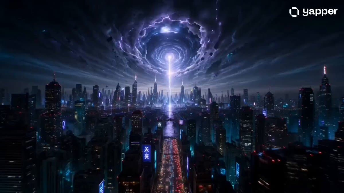 Cyberpunk Apocalyptic Vortex Sequence