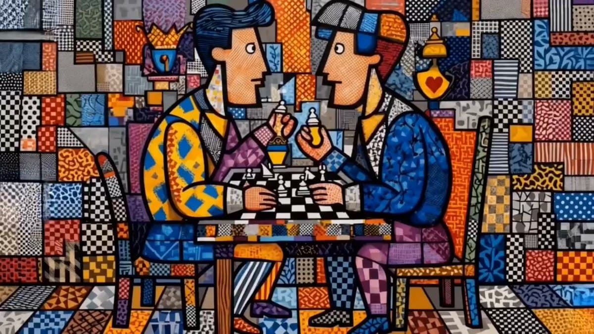 Romero Britto style video prompt