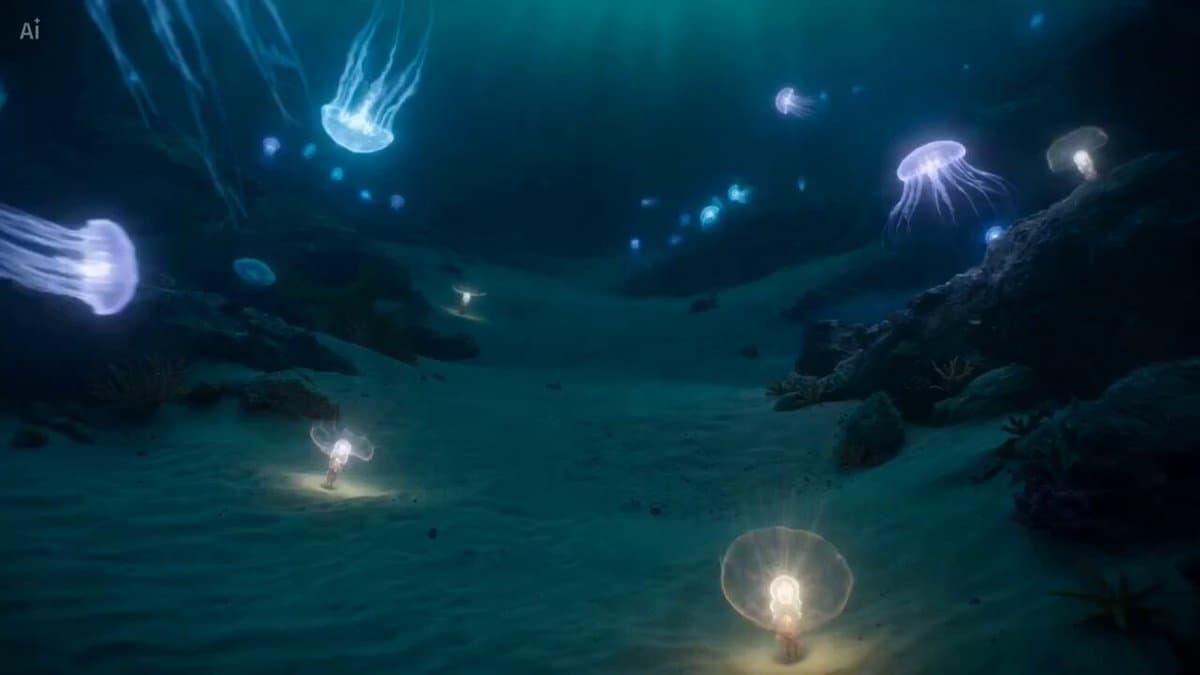 Ocean Trench to Surface Transition
