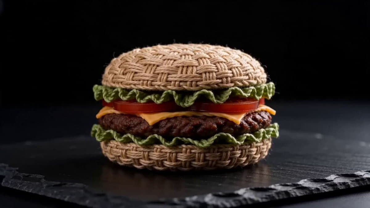 Woven Hamburger ASMR