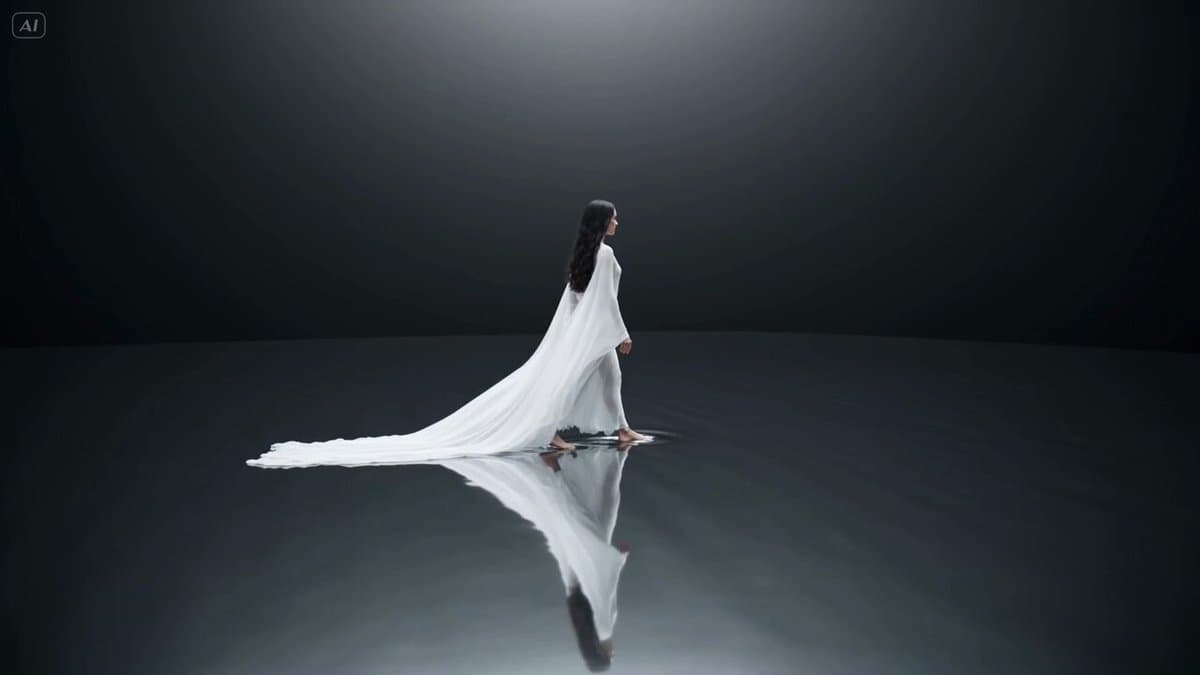 Surreal Contemporary Dancer Mercury Sequence