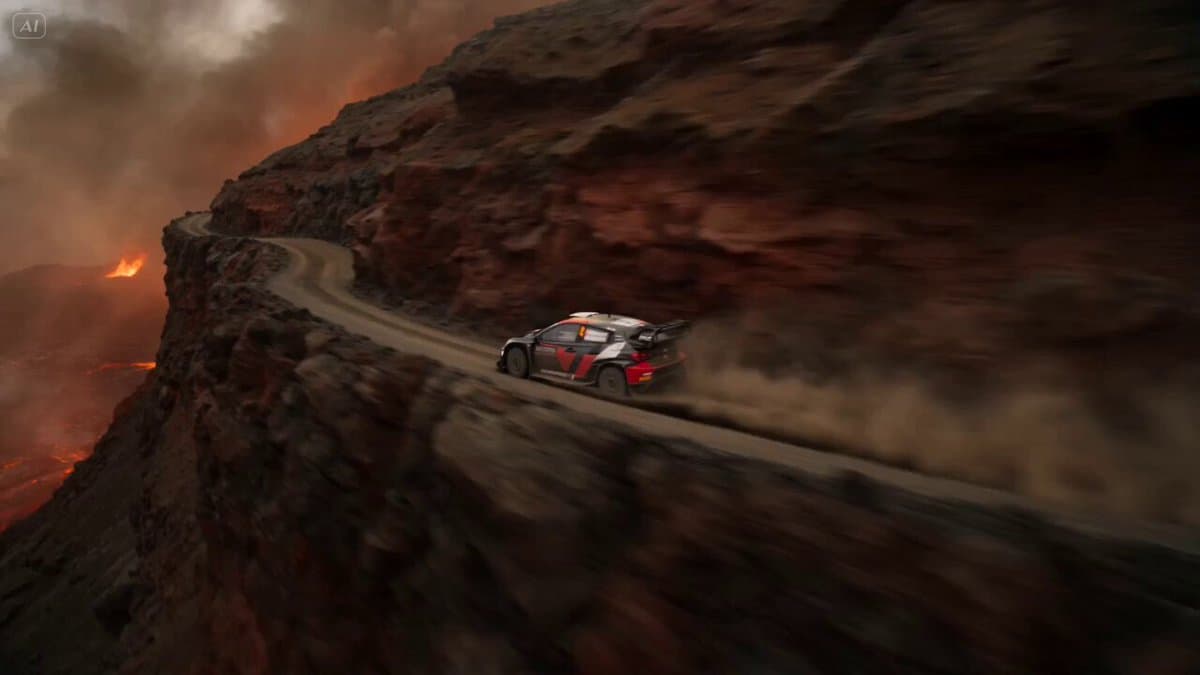 Volcanic Rally Stunt Ejection
