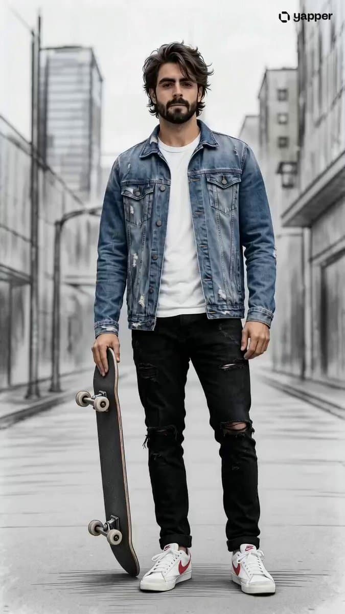 Urban Skateboarder Cinematic Sequence