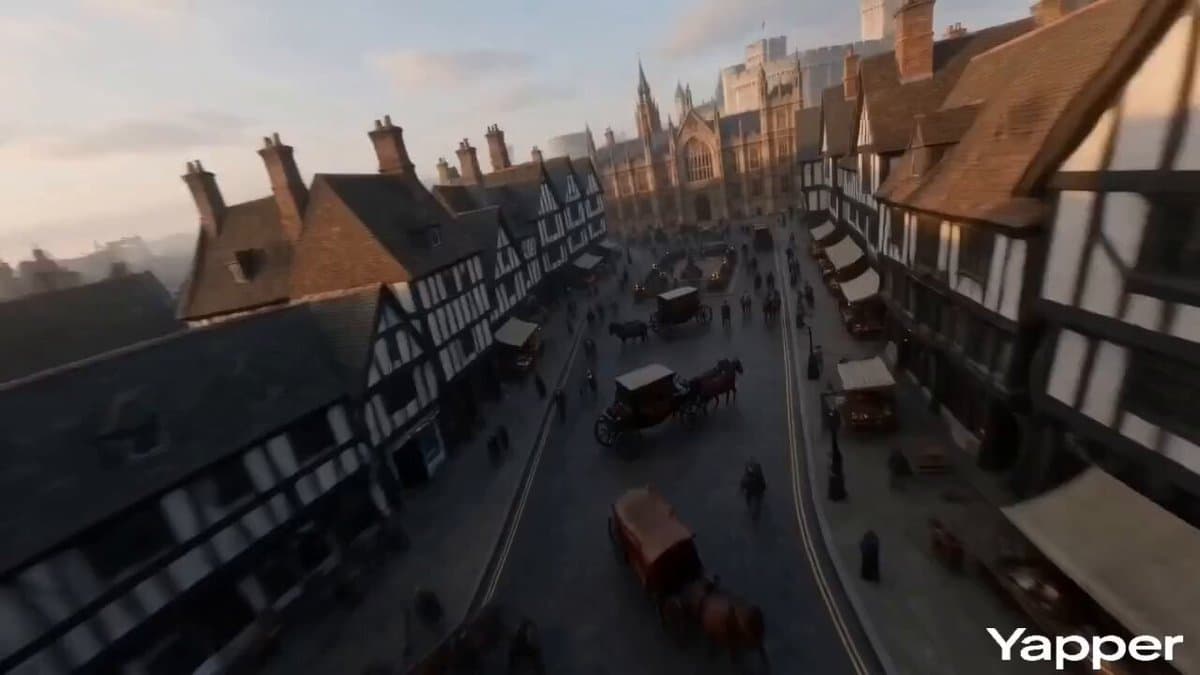 FPV Video of Ancient London
