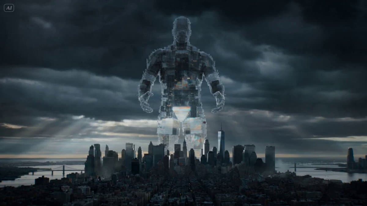 Dimensional Entity Megacity Collision Prompt (Dreamina)