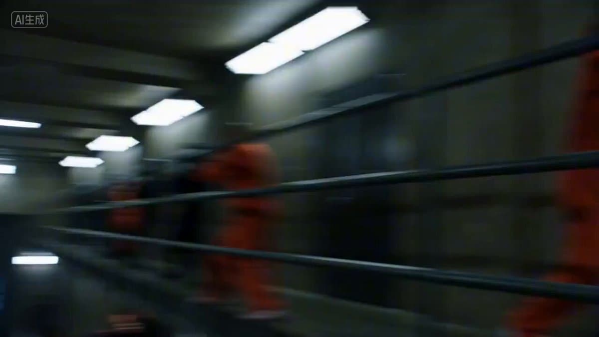 Prison riot and determined escapee