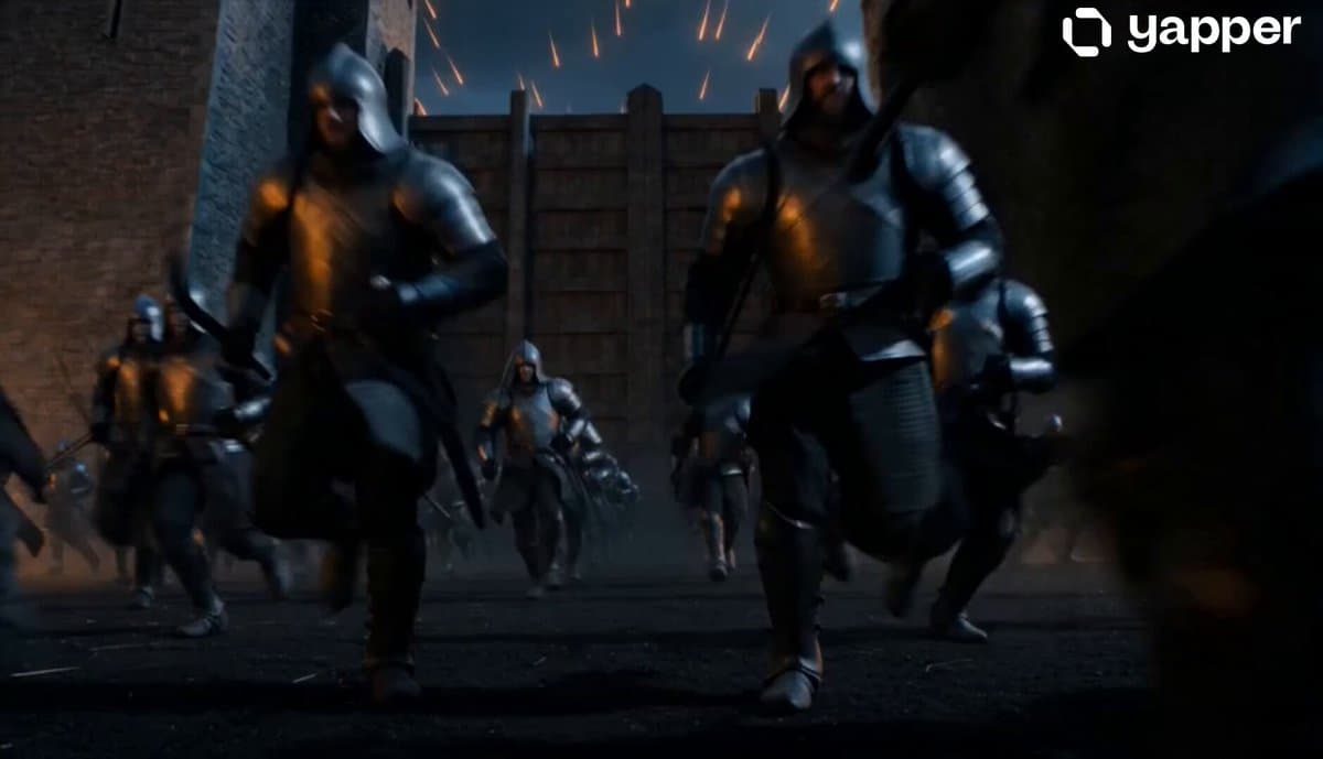 Cinematic Night Battlefield Siege