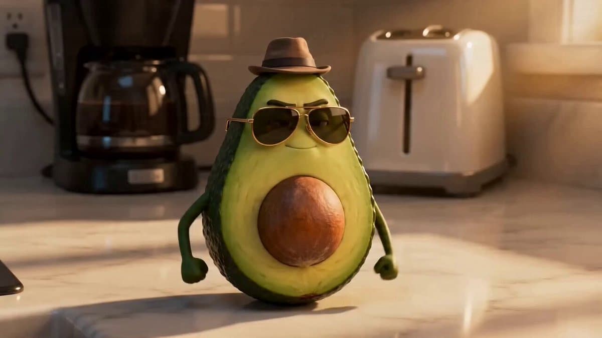 Pixar-Inspired Animated Short of Anthropomorphic Breakfast Items