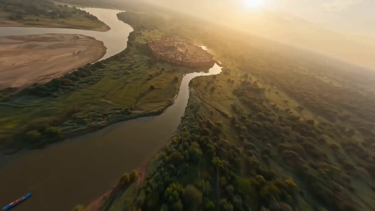 Ancient Indian kingdom FPV tour