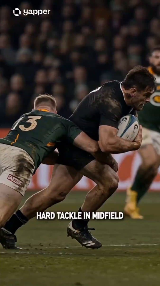 4K Cinematic Rugby Match Video
