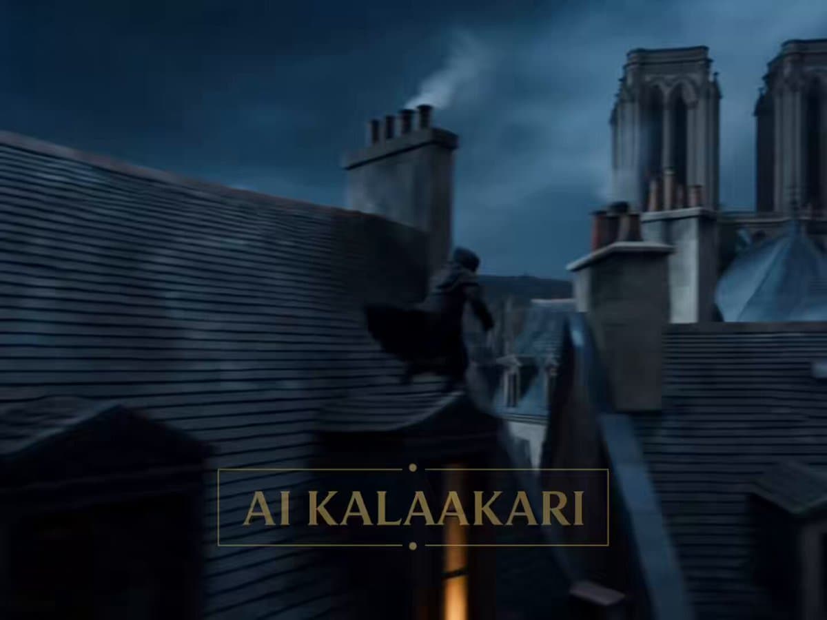Medieval Werewolf Rooftop Chase