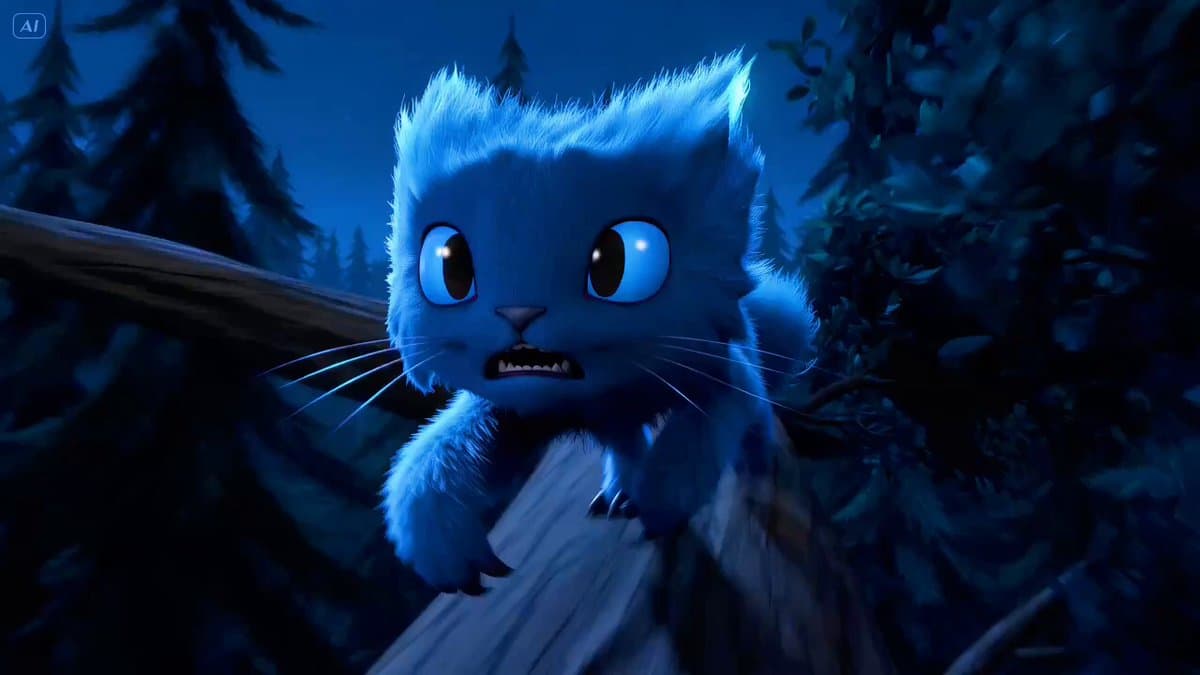 Fluffy Creature Story Sequence