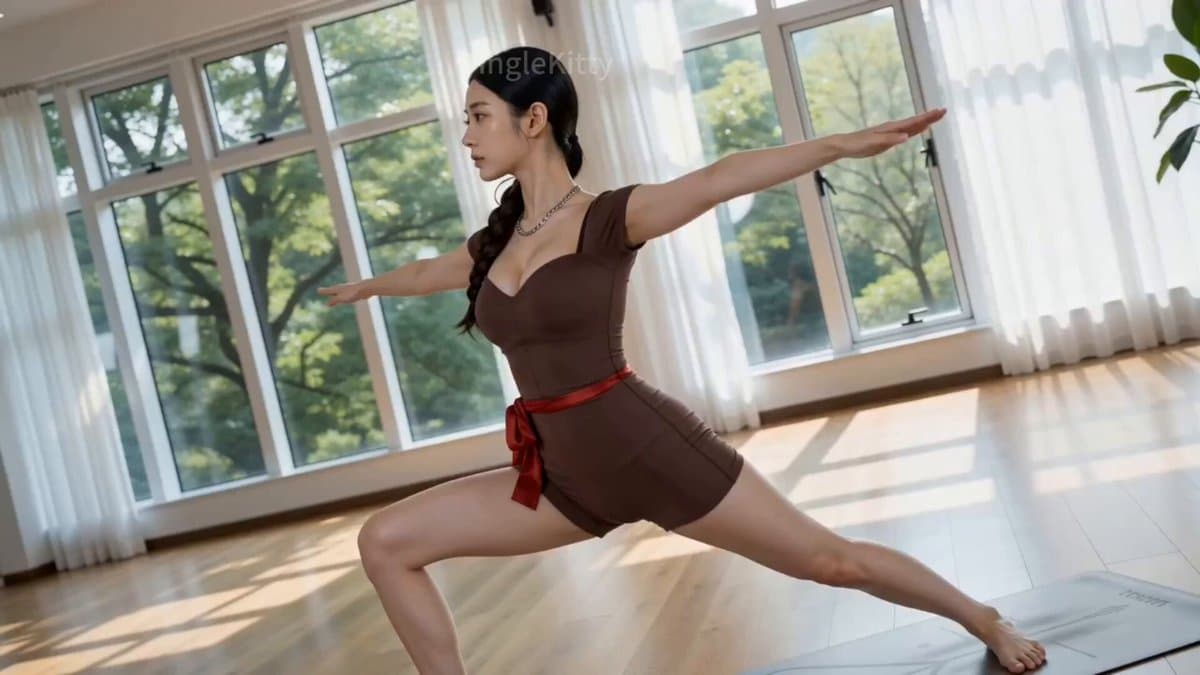 Realistic Yoga Sequence Video Prompt for Seedance 2.0