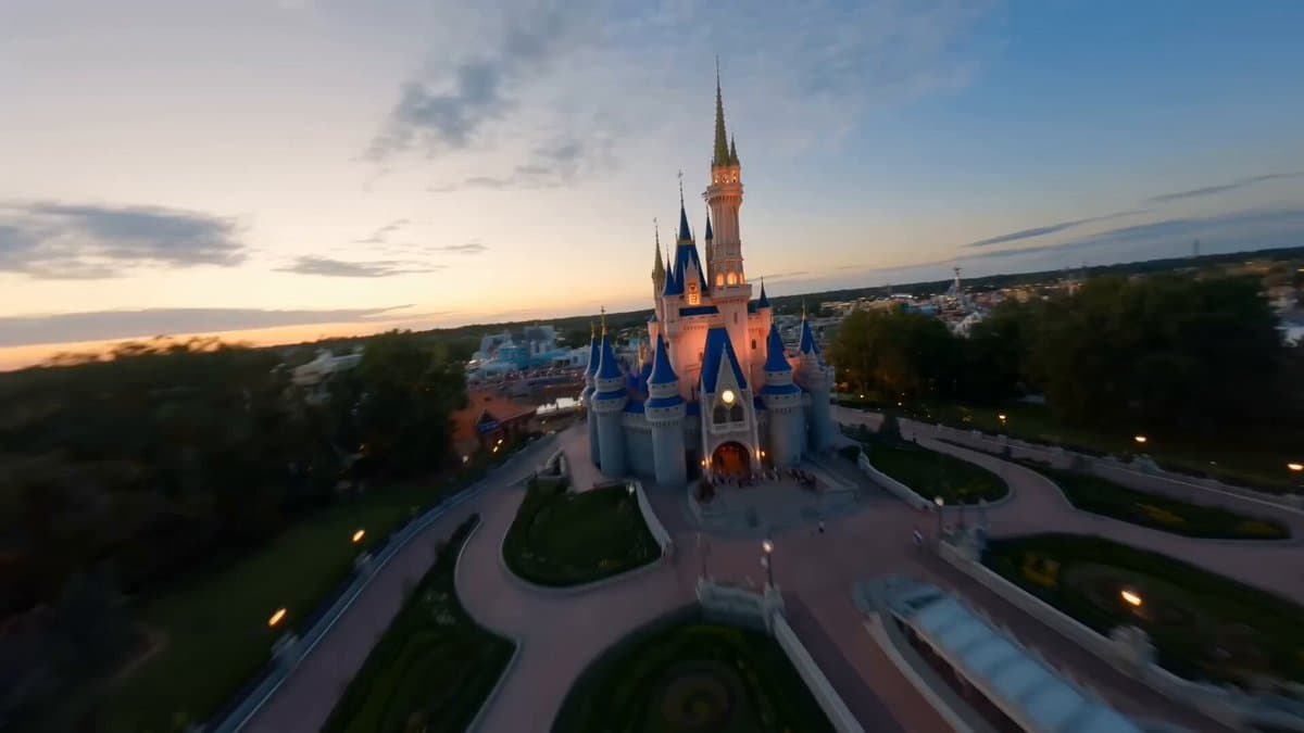 Disneyland FPV Cinematic Flight