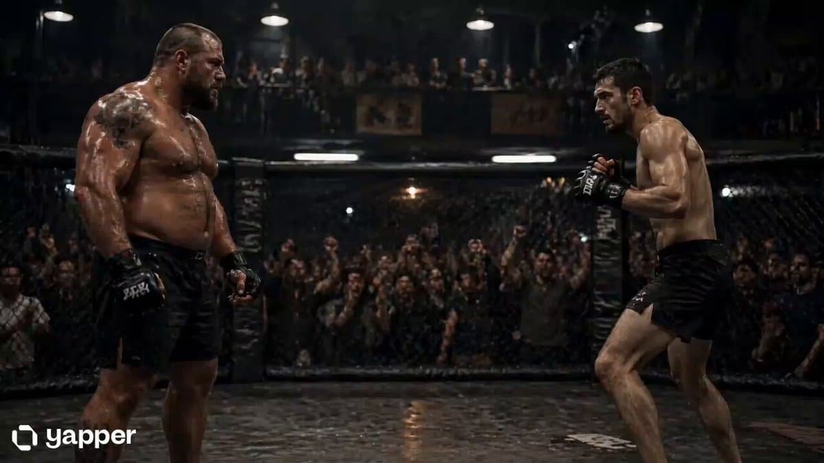 Underground Fight Club Sequence