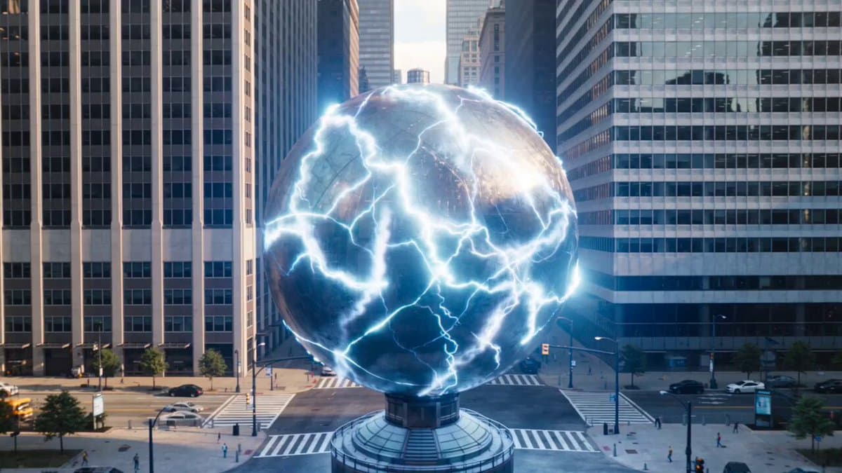Urban destruction energy core detonation