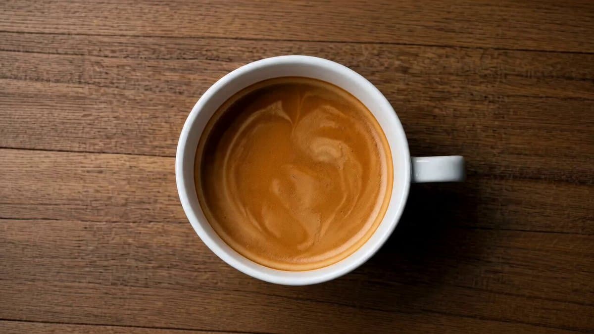 Cinematic Macro Latte Art Formation