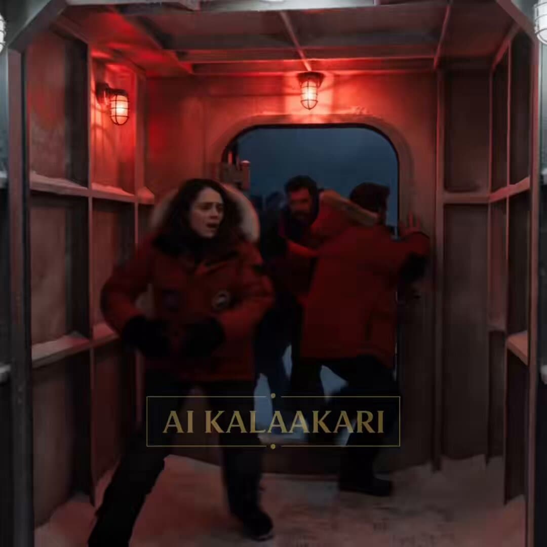 The Thing Inspired Antarctic Horror Scene