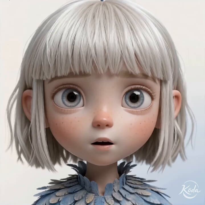 Mysterious Character Facial Animation