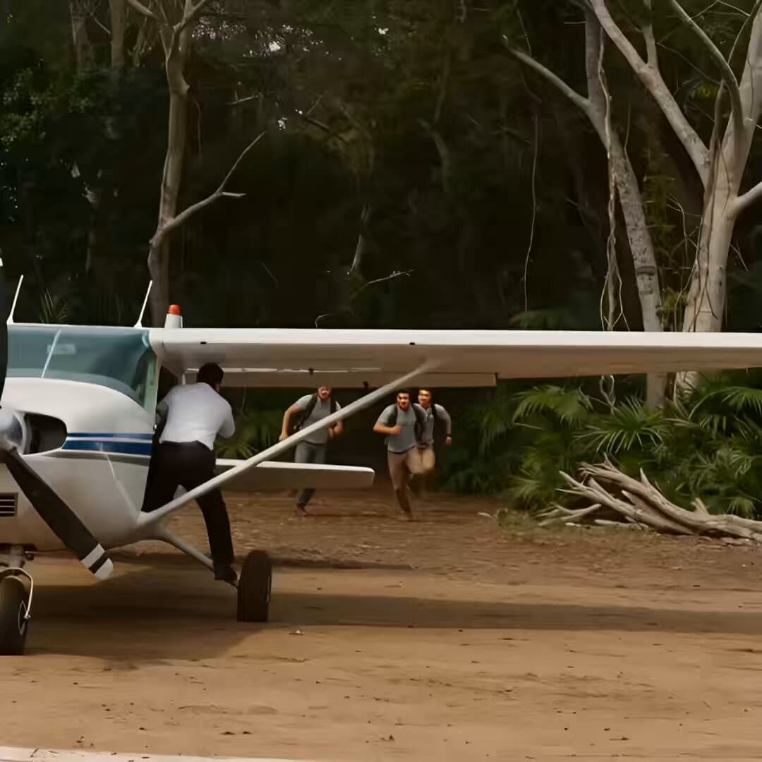 T-Rex Jungle Airstrip Escape