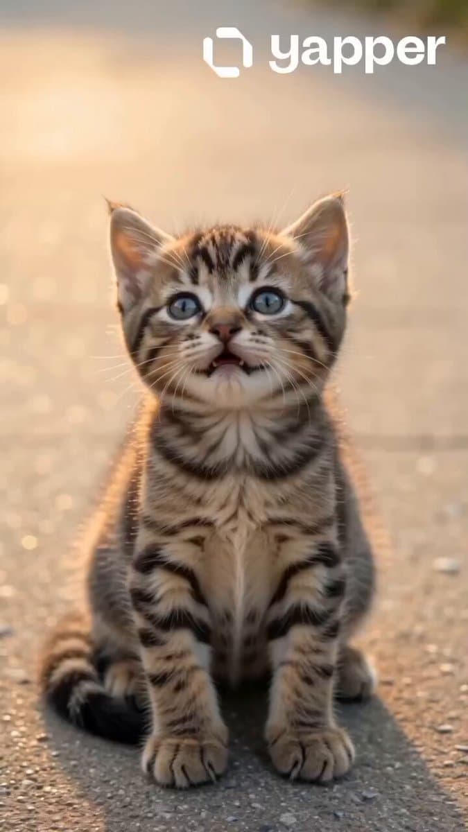 Emotional Kitten Rescue Scene