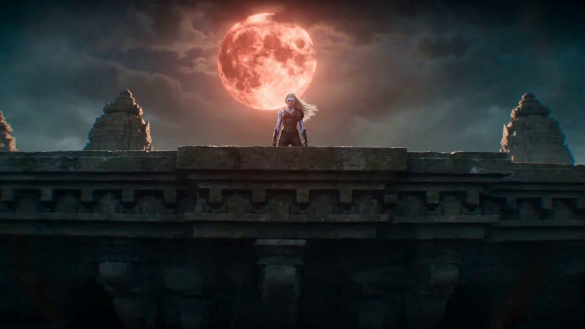 Temple Rooftop Chase Animation
