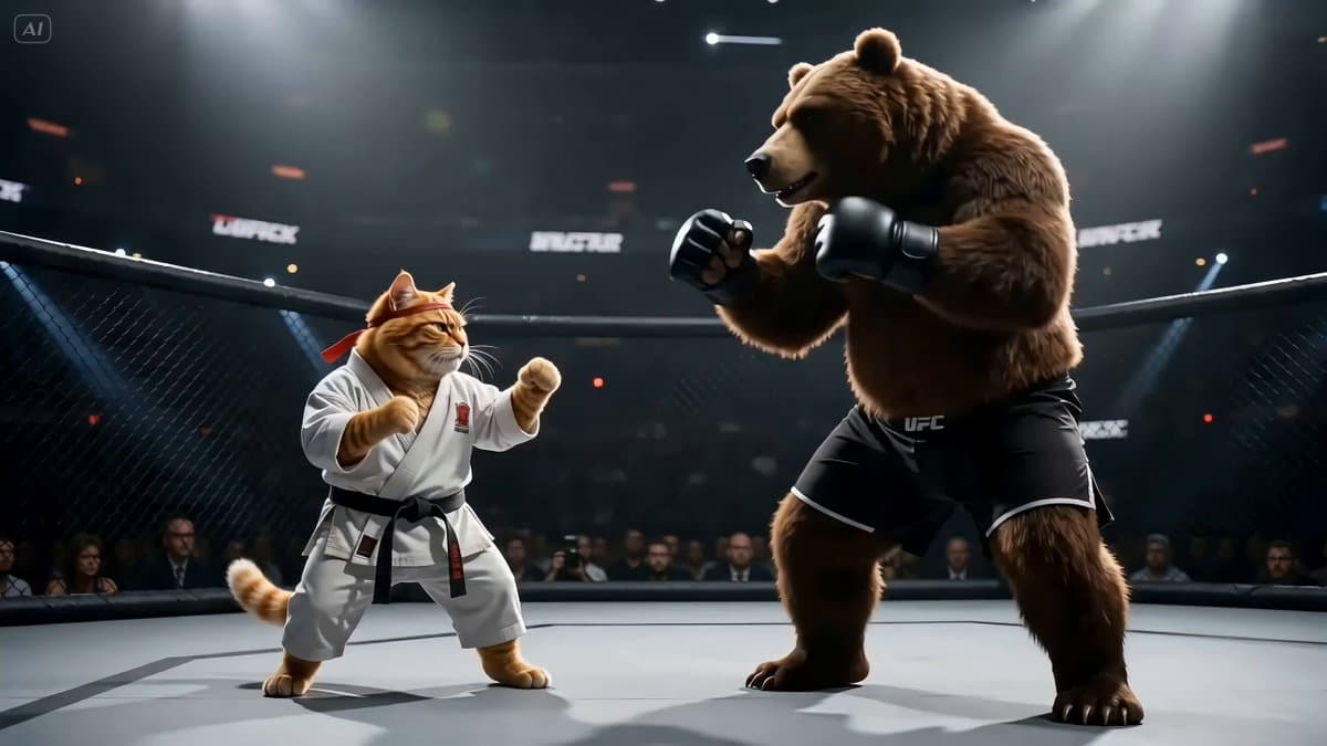 Fighting Game Uppercut Sequence from Reference Image