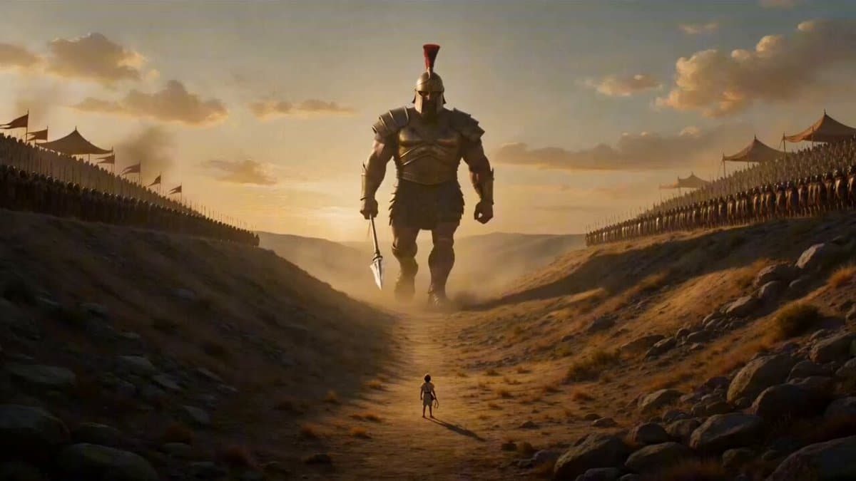Seedance 2.0 Prompt: Biblical Combat Epic