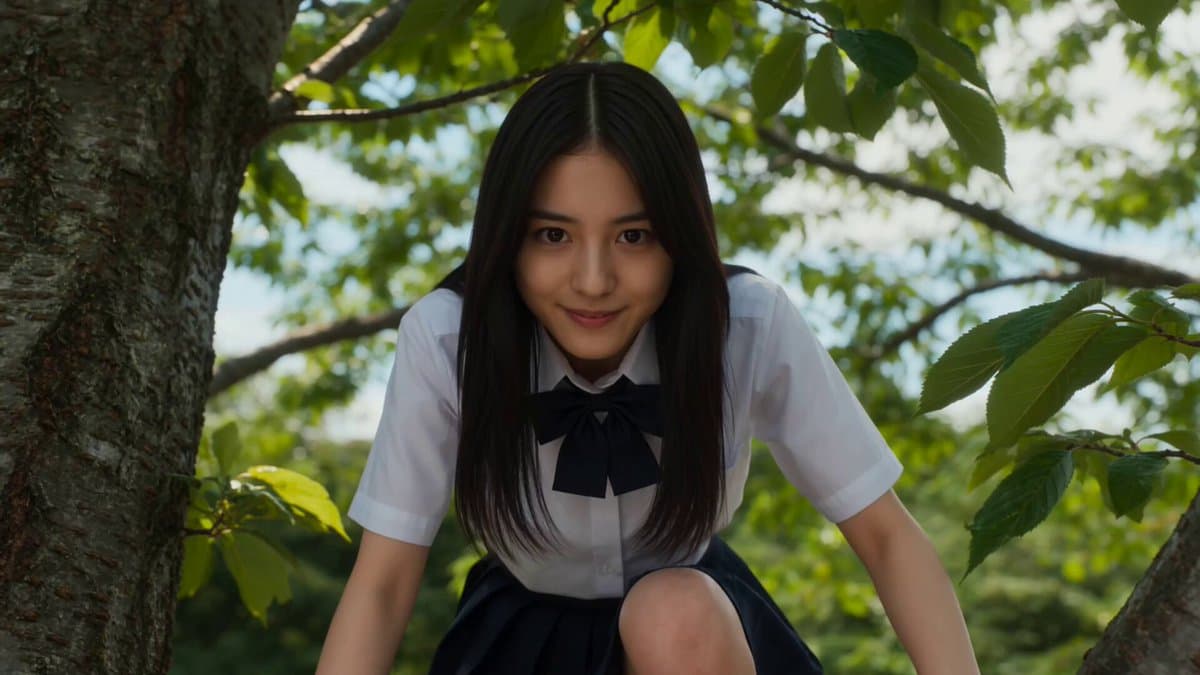 Cinematic Schoolgirl Action Scene